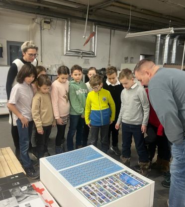 3. třída v tiskárně Helbich