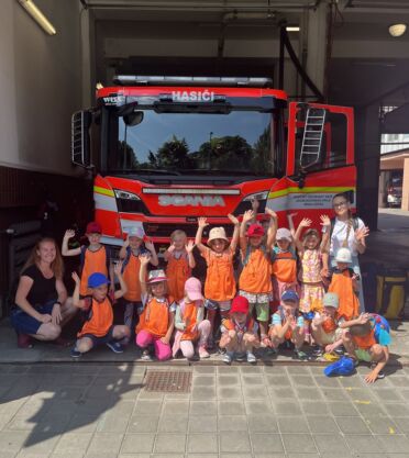 Návštěva hasičské stanice Brno – Lidická