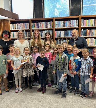 Pasování prvňáčků na rytíře knih